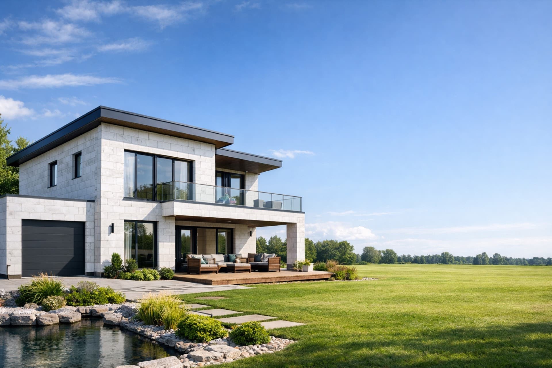 Дом из газобетона в Уфе